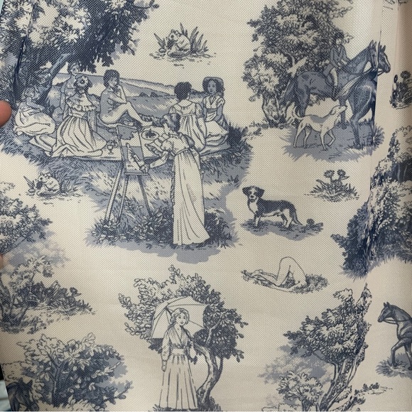 Rachel Antonoff Van Manhunt Toile Mesh Midi Dress Size 0 XS - Picture 10 of 13